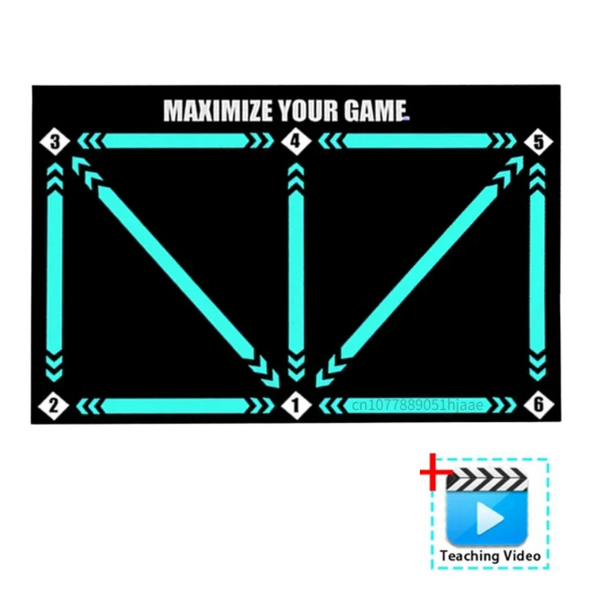 Fotboll Pro Träningsmatta och Videoträningsprogram Carvallo