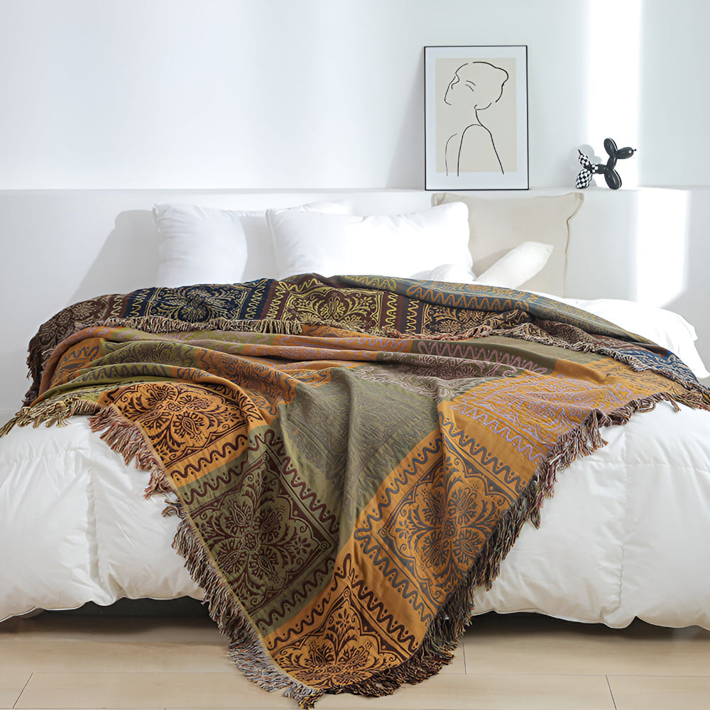 Mandala Fringad Kasttraste Carvallo