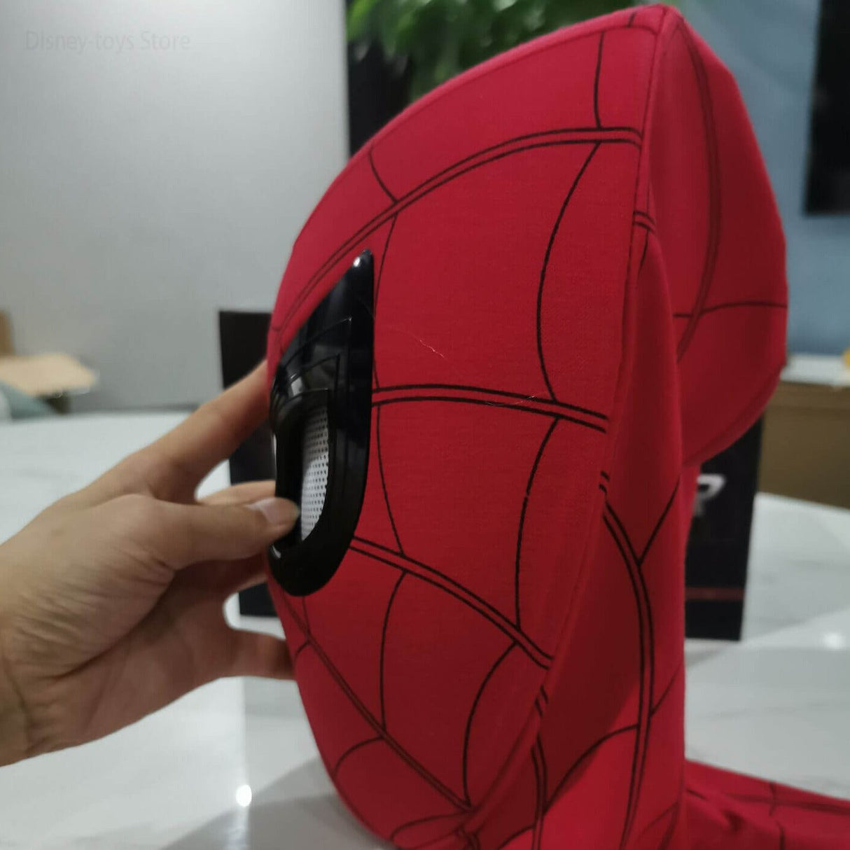 Spindelmannen Mask med Rörliga Ögon-Utklädnad-BB-Hemnix