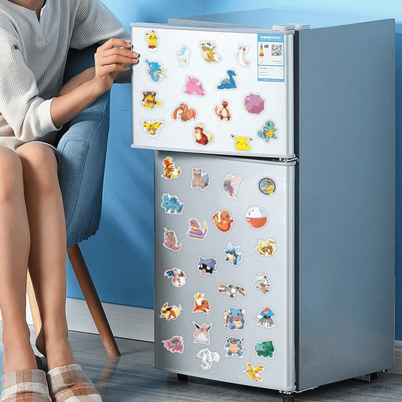 Poke Klistermärken Set – 50 Unika Stickers för Samlare och Fans-Övriga Leksaker-BB-Hemnix