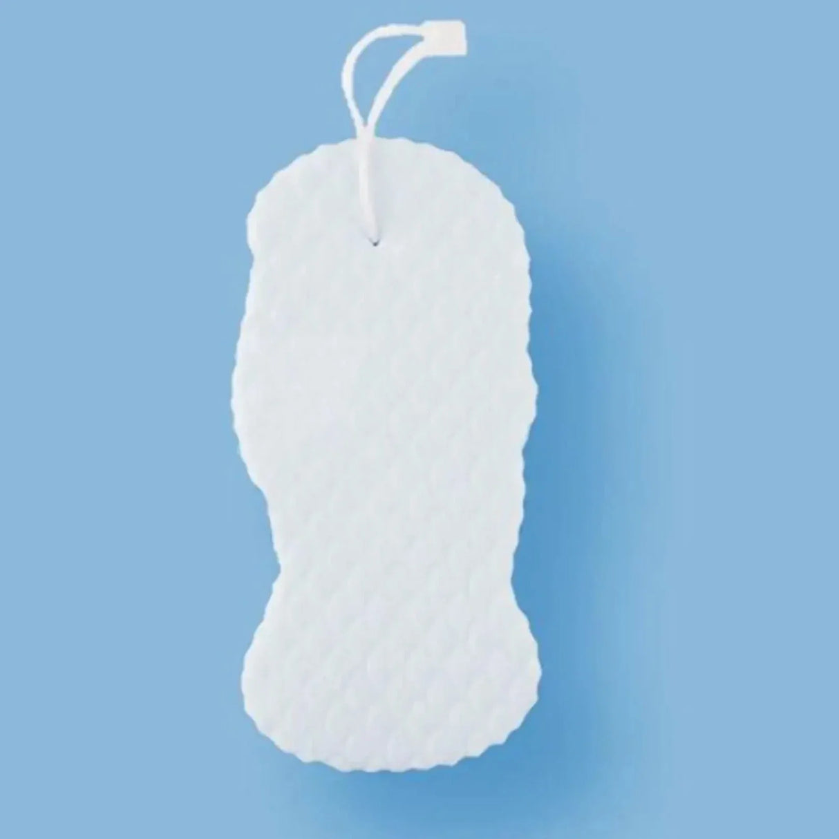 Mjuk exfolierande skrubbsvamp för kroppen-Beauty-Hemnix-Vit-Hemnix