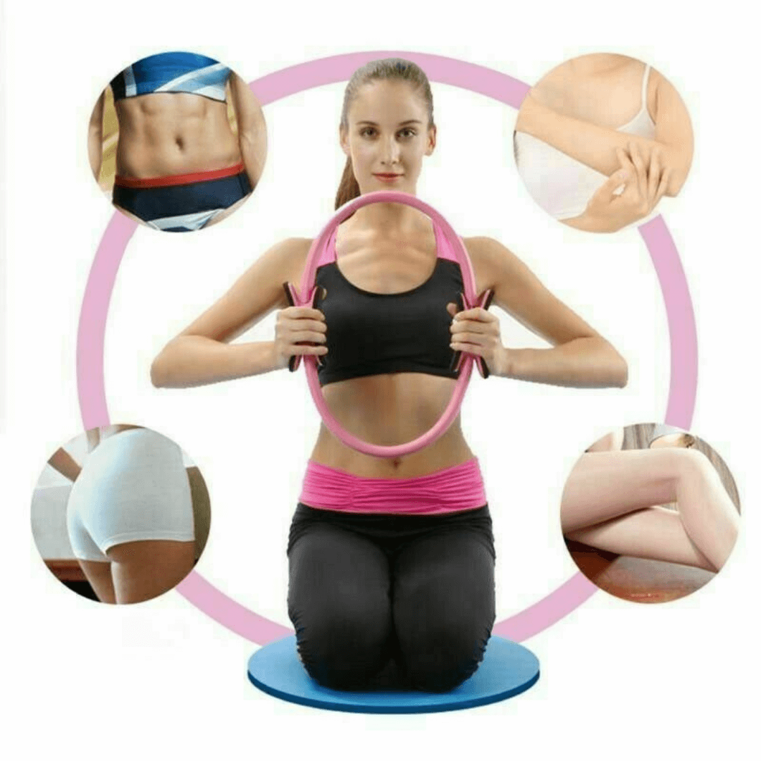 Transportabelt Halkfritt Pilatesring-Sports-Hemnix-Hemnix
