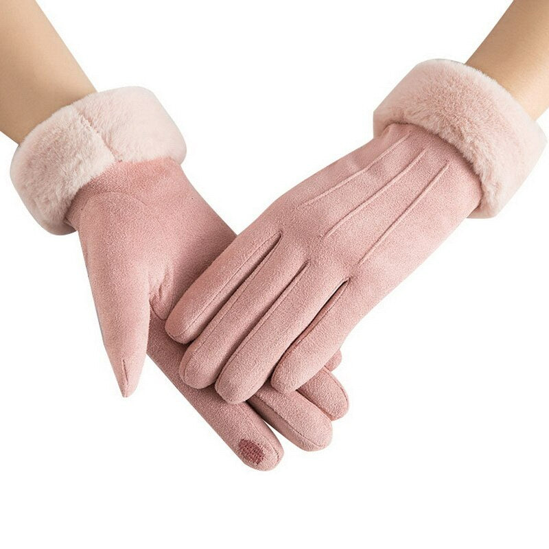 Supersköna Vinterhandskar-Personligt-BB-Rosa-Hemnix