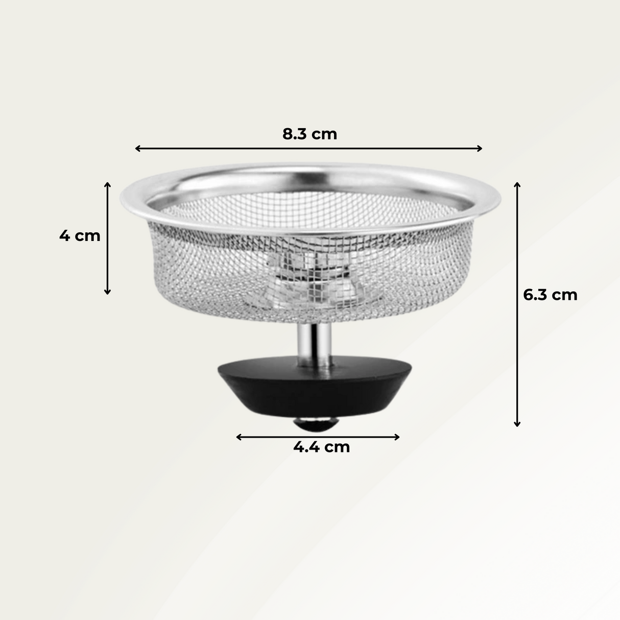 DrainGuard – Rostfritt stålfiltr med anti-igensättningsnät MILA Sverige
