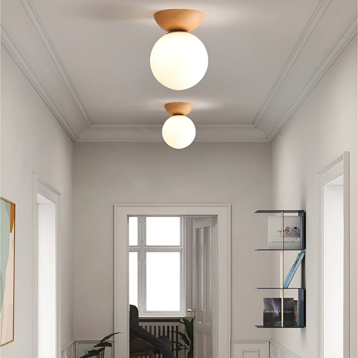 BalconyBloom Light - LED-taklampa i japansk stil Carvallo
