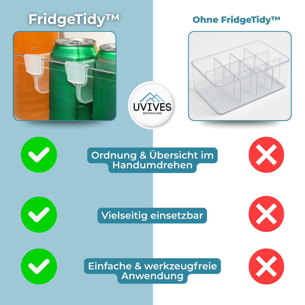 Carvallo | FridgeTidy – Den smarta organisationshjälparen för ditt kylskåp! Carvallo