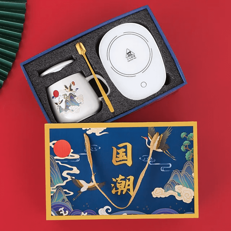 Ceramikmugg Presentset-Kök-BB-Stil 4-Vit-Presentuppsättning-Hemnix