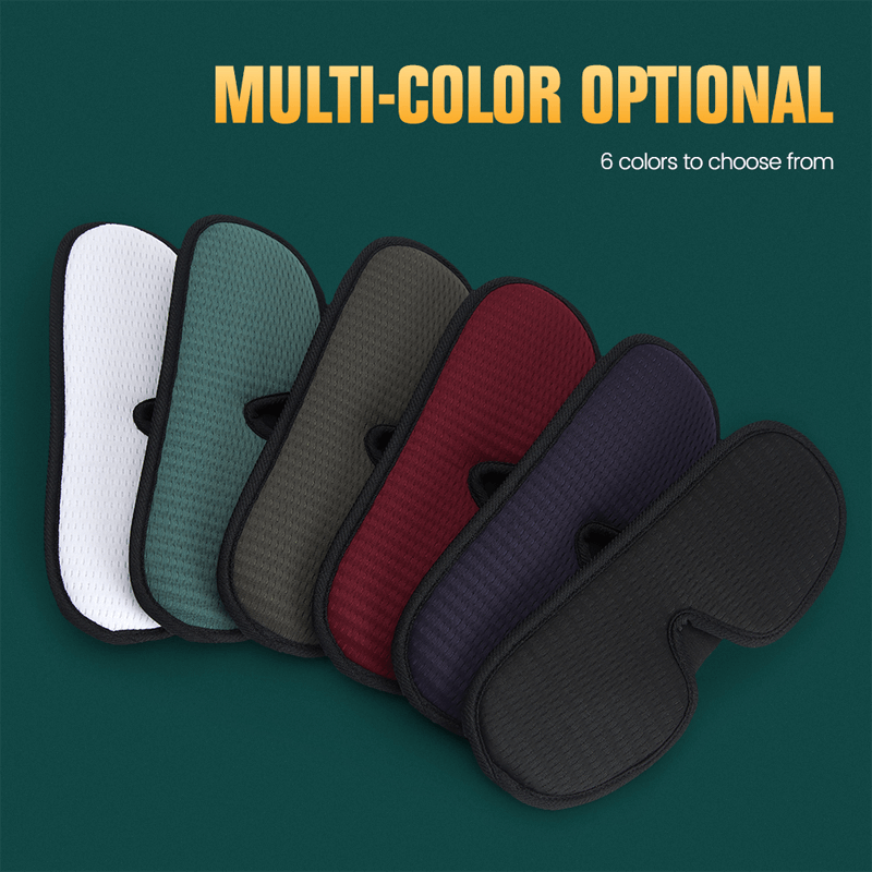 Portabel 3D Sovmask - Ljusblockerande, Mjukt Vadderat Ögonskydd för Optimal Komfort-Personligt-BB-Hemnix