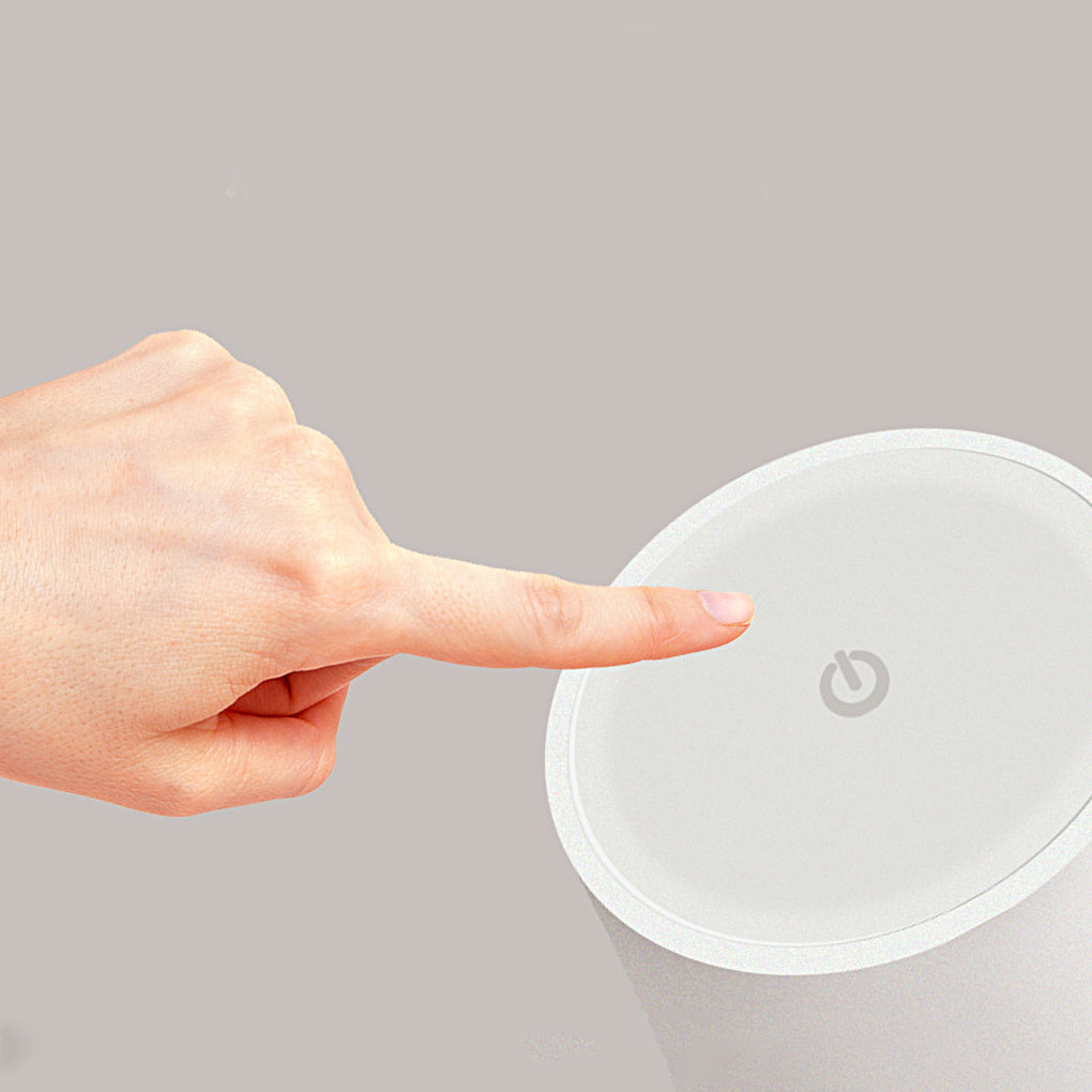 Trådlös Bordslampa Metallskärm USB Touch Carvallo