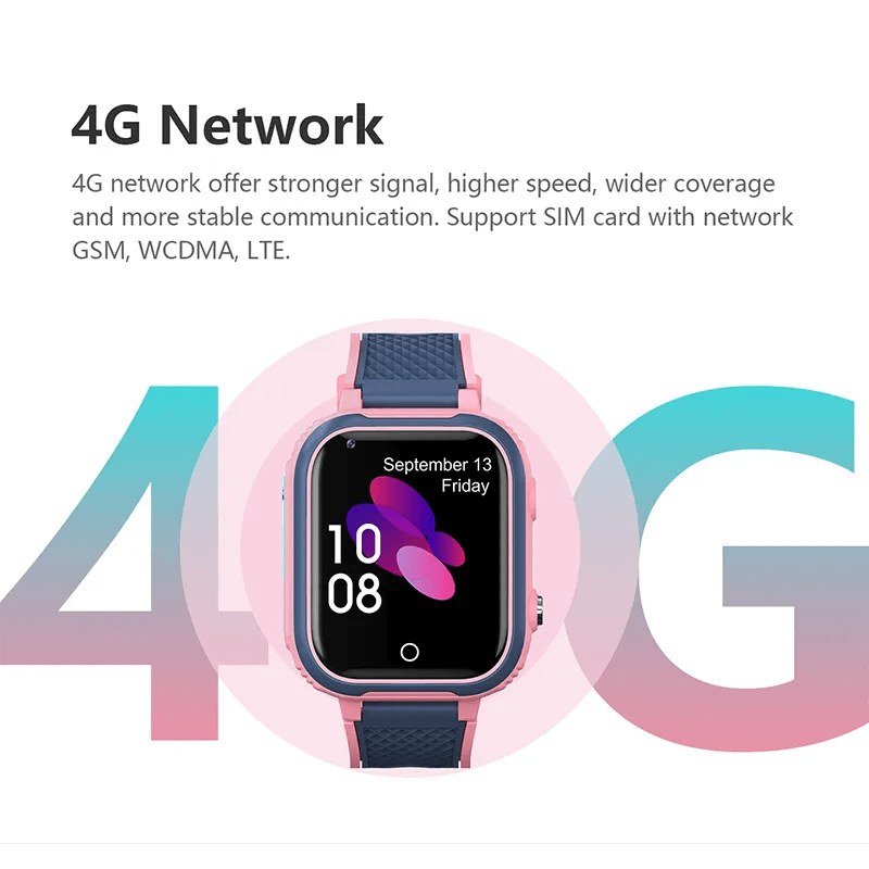 4G Vattentålig Smartklocka för barn-Barn-BB-Hemnix