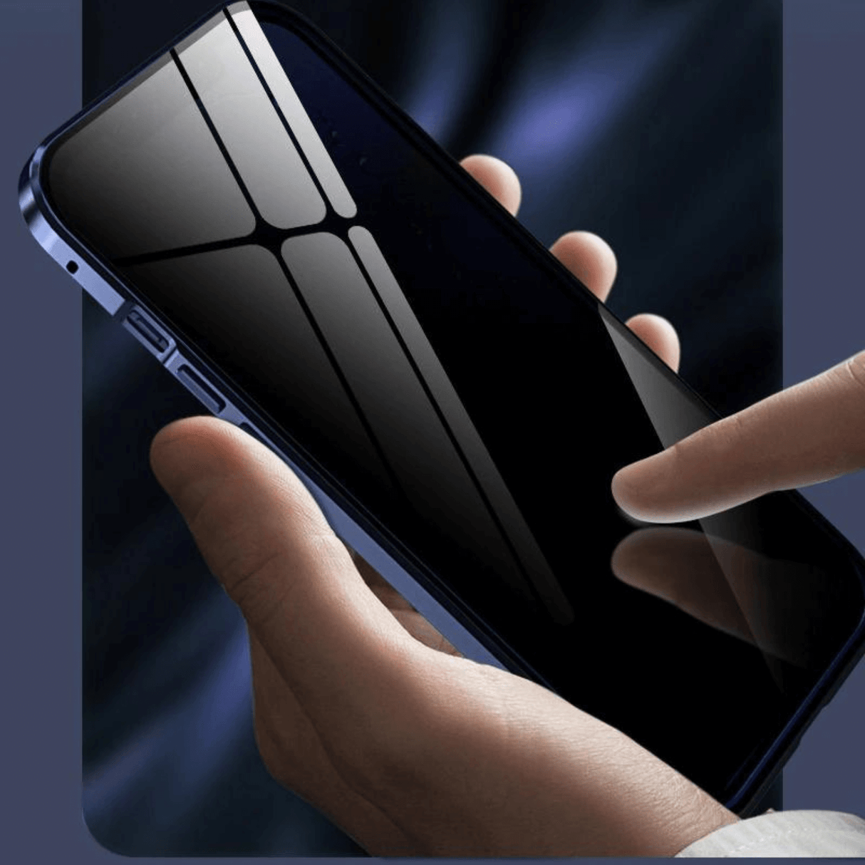 Anti-Spaning Magnetisk Telefonväska-Phone Accessories-Hemnix-Hemnix