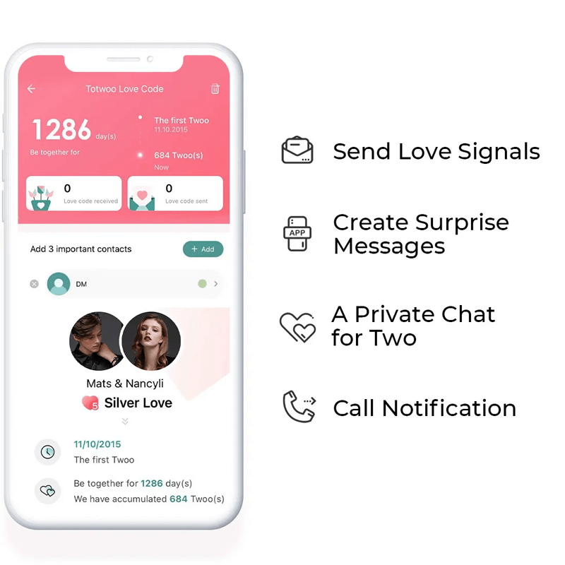 Solen och Månens Kärleksarmband - Vibrerande-Personligt-BB-Hemnix