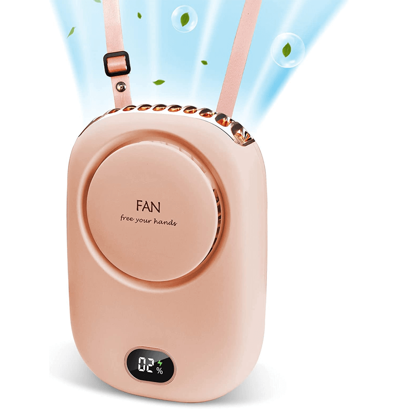 Portabel Hängande Minihalsfläkt 2000mAh-Personligt-BB-Hemnix