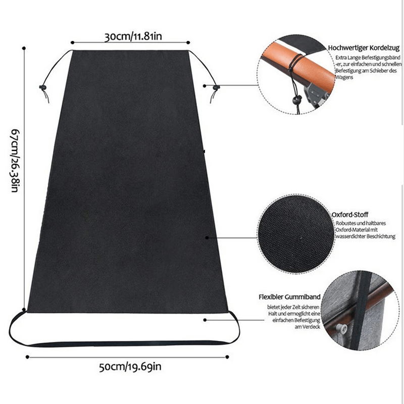 Barnvagnssufflett med Skyddsfunktion-Barn-BB-Hemnix