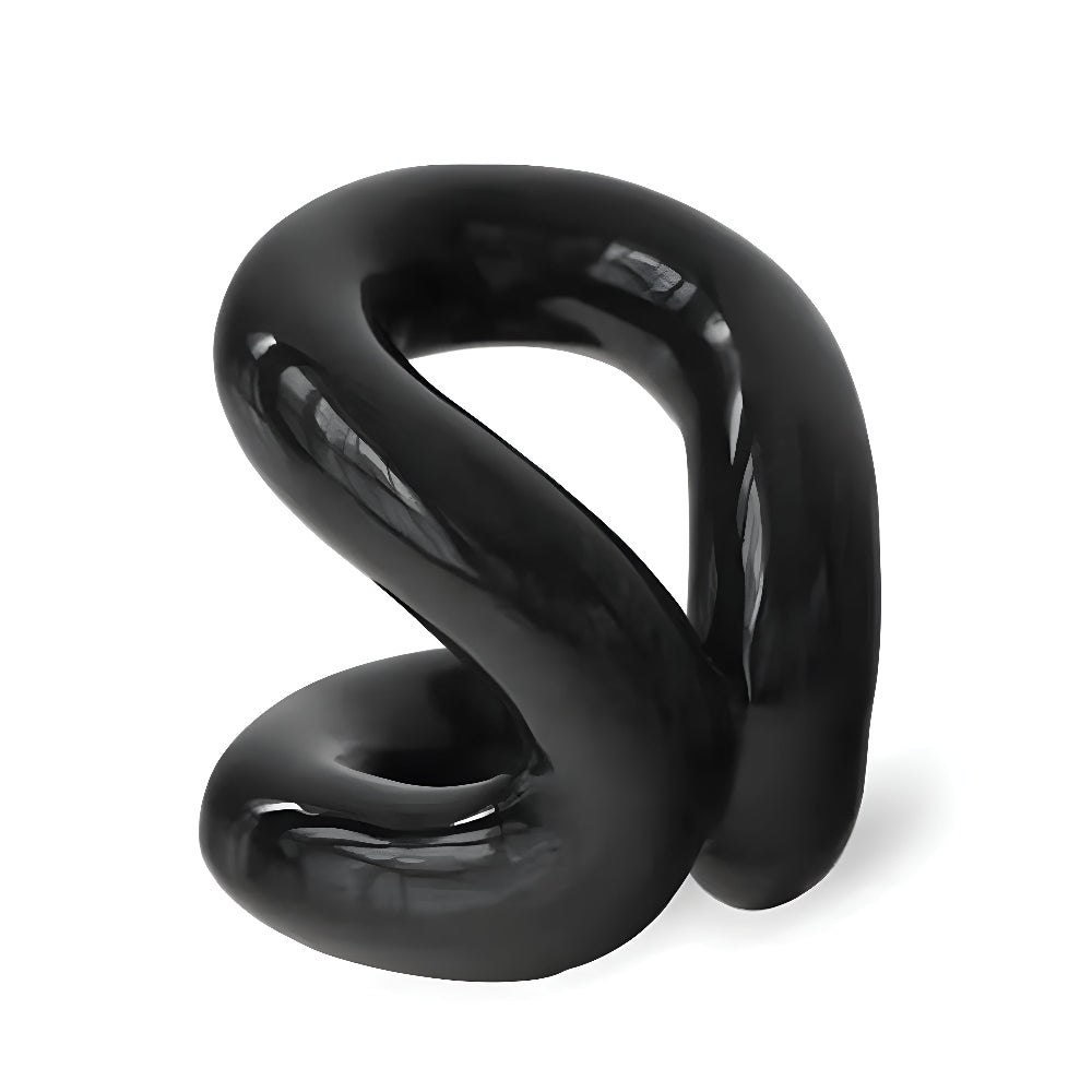 Elegant keramisk knutskulptur – modern nordisk-inspirerad dekor MILA Sverige