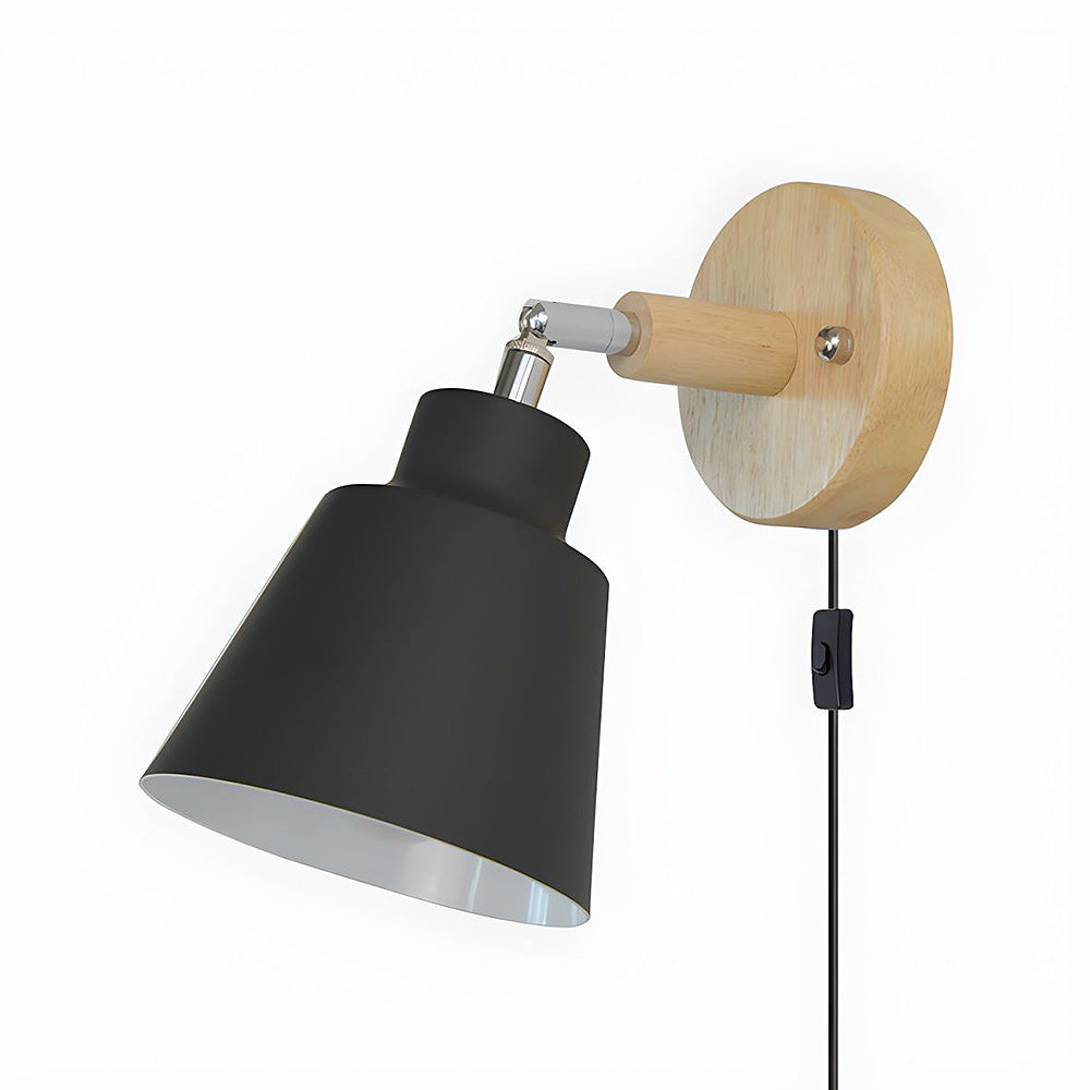 Vägglampa med trädetalj för sovrum Carvallo