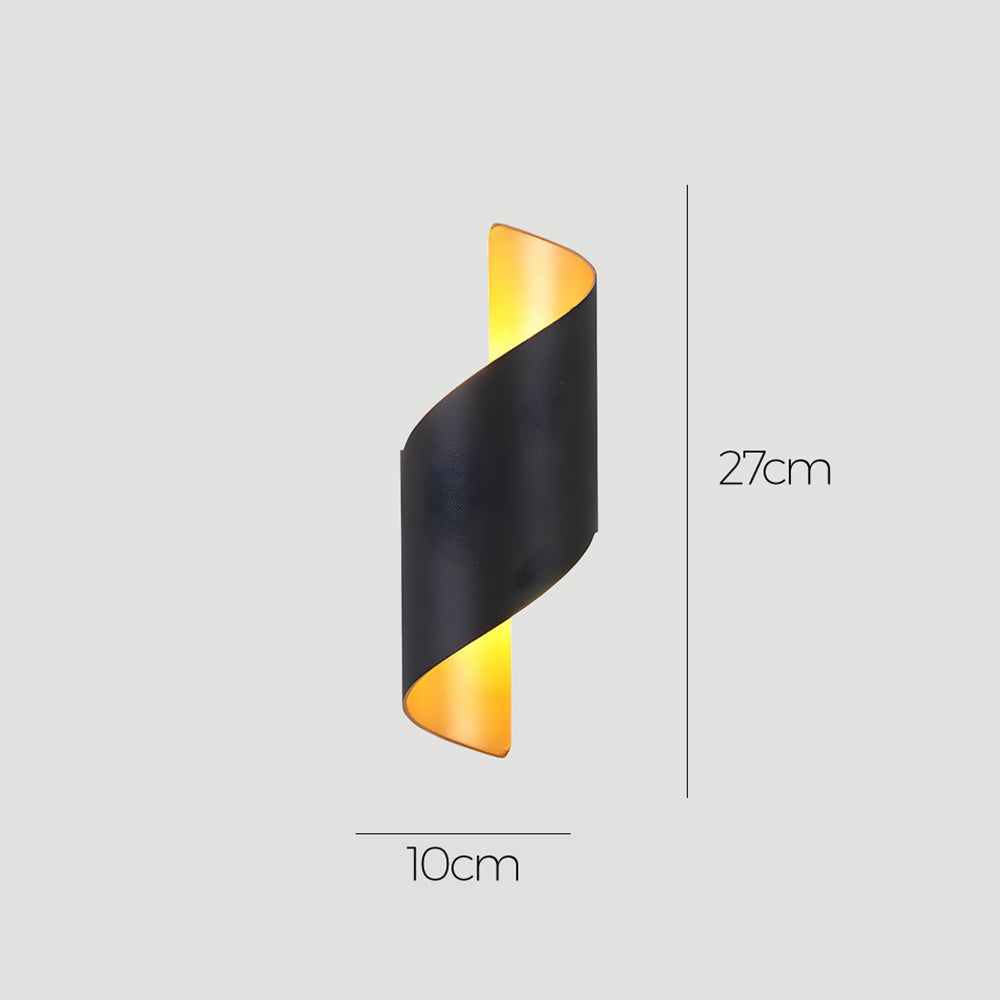 LED Vägglampa med Minimalistisk Aluminiumdesign Carvallo