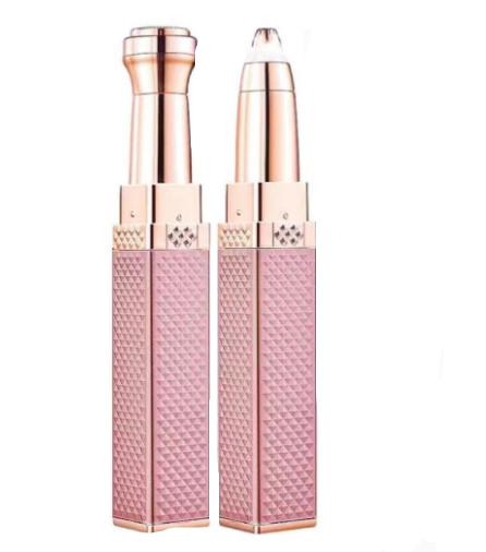 2-i-1 ögonbrynshyvel och hårrakapparat-Hemnix-Rosa-Hemnix