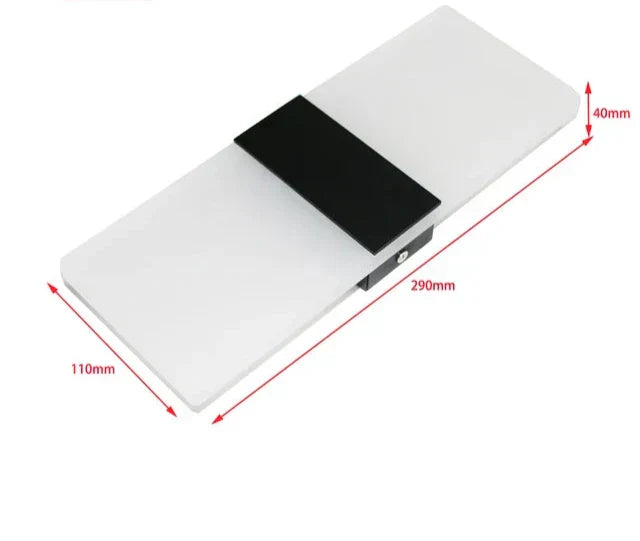 DimmerGlow - Modern LED Vägglampa med Dimmer Eleganta Belysning Carvallo