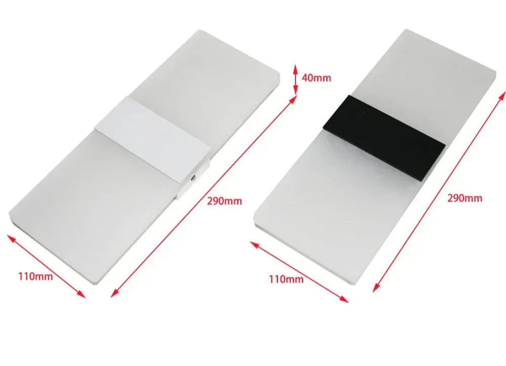 DimmerGlow - Modern LED Vägglampa med Dimmer Eleganta Belysning Carvallo