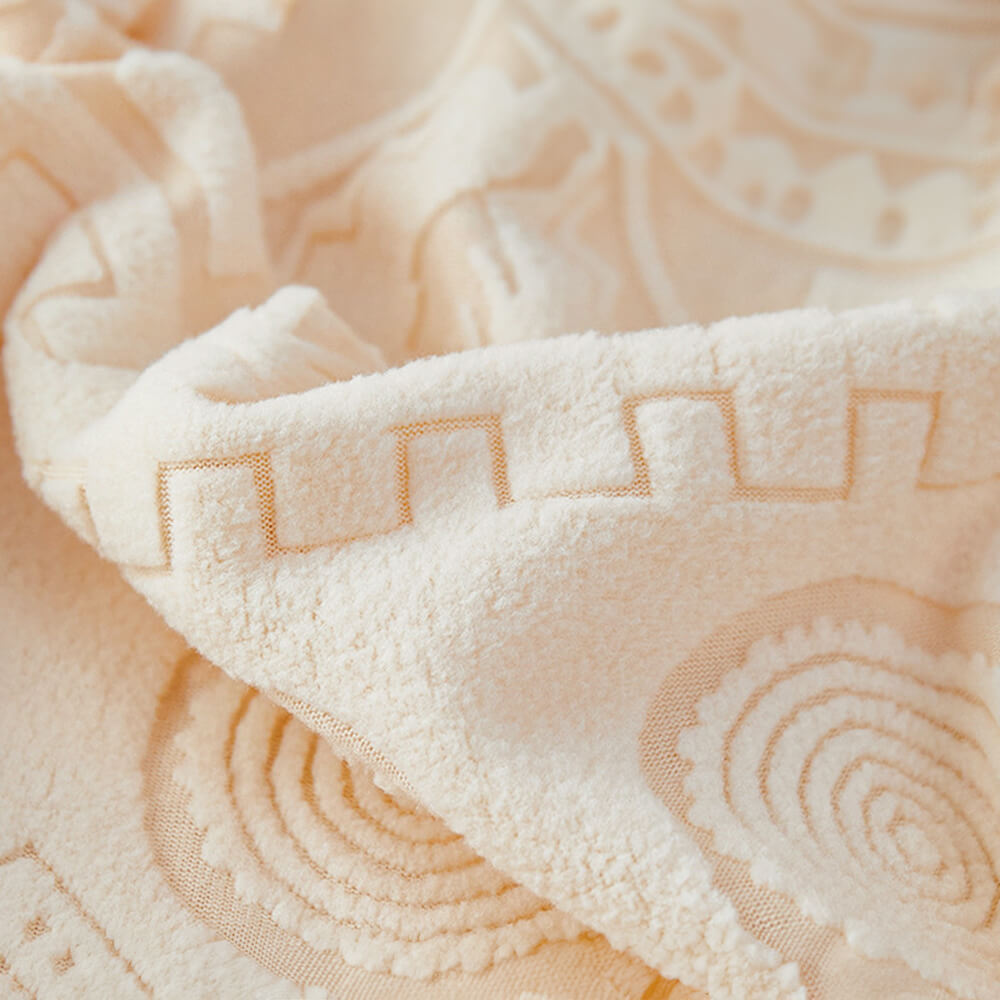 Bohemian Jacquard Stretch Heltäckande Anti-Slip Sofföverdrag Carvallo