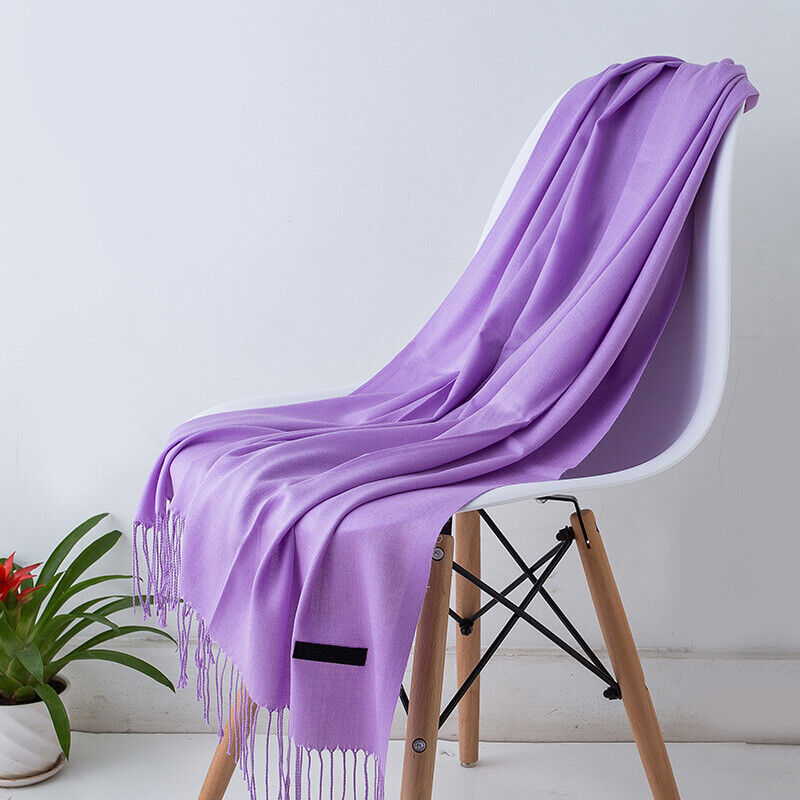 Cashmere Scarf för kvinnor Mjuk Varm Vinter Sjal Carvallo