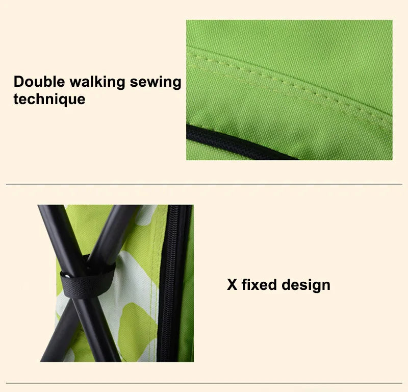 Carvallo Outdoor-Hocker TrekChill SeatCooler | Fällbar campingstol med integrerad kylbox | Vattentät & Bärbar | 150 kg belastningskapacitet Carvallo