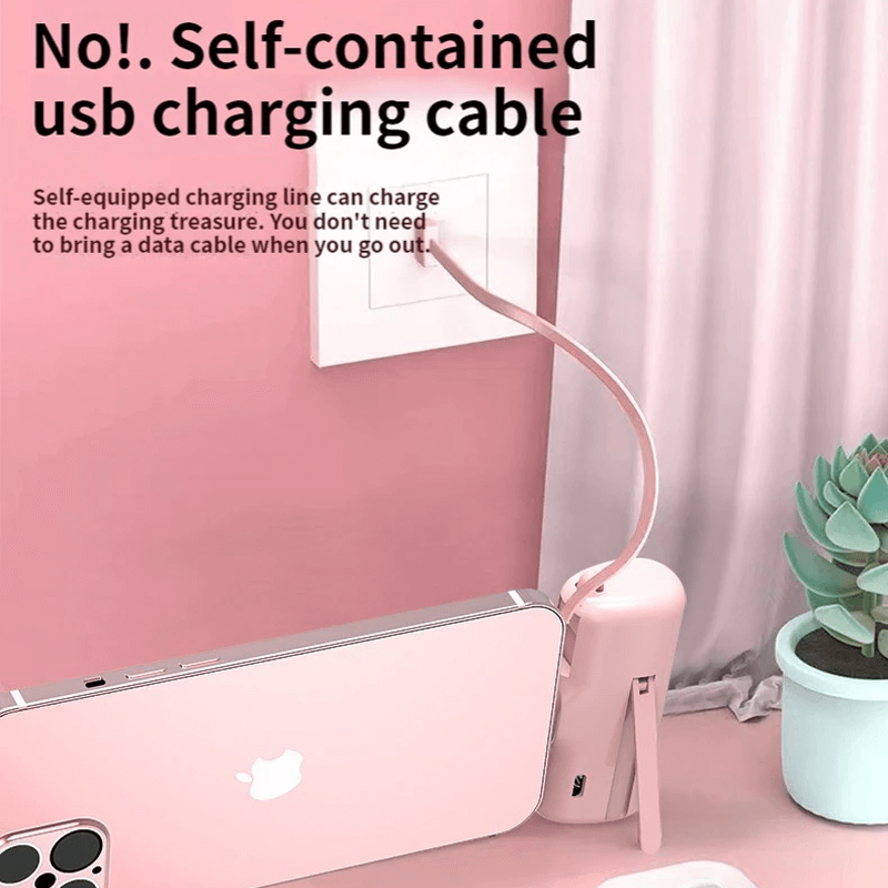 Bärbar Mini Powerbank 5000mAh-Personligt-BB-Hemnix