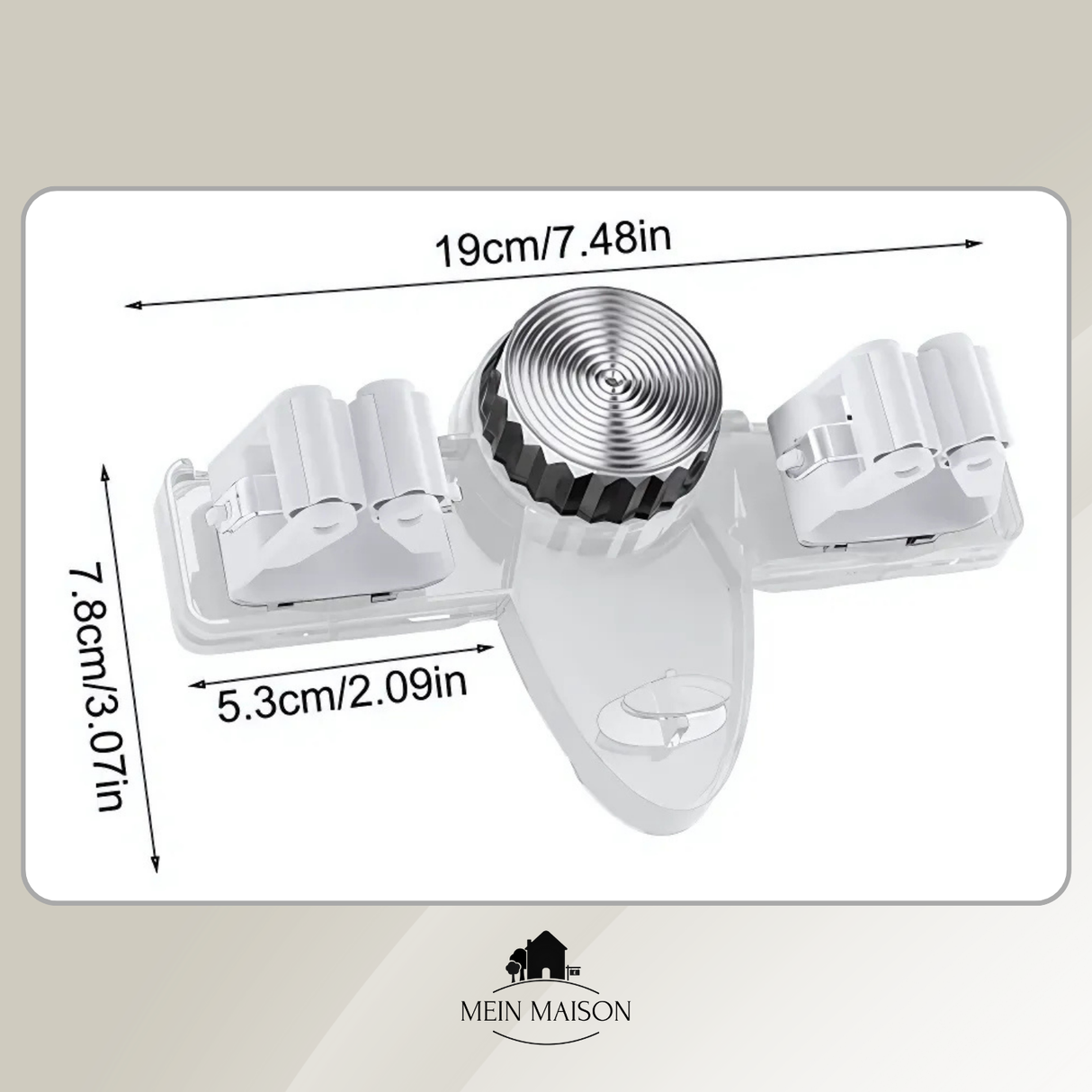 Carvallo | GripMates – Säker hållning för kvastar & mopp utan borrning Carvallo