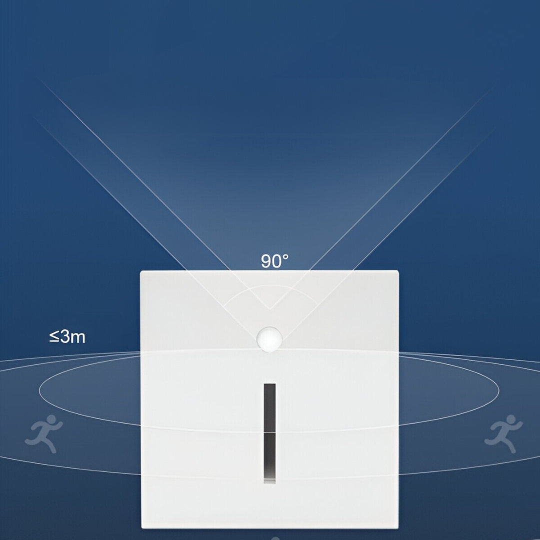 Carvallo - Elegant vägglampa med rörelsesensorsteknik Carvallo