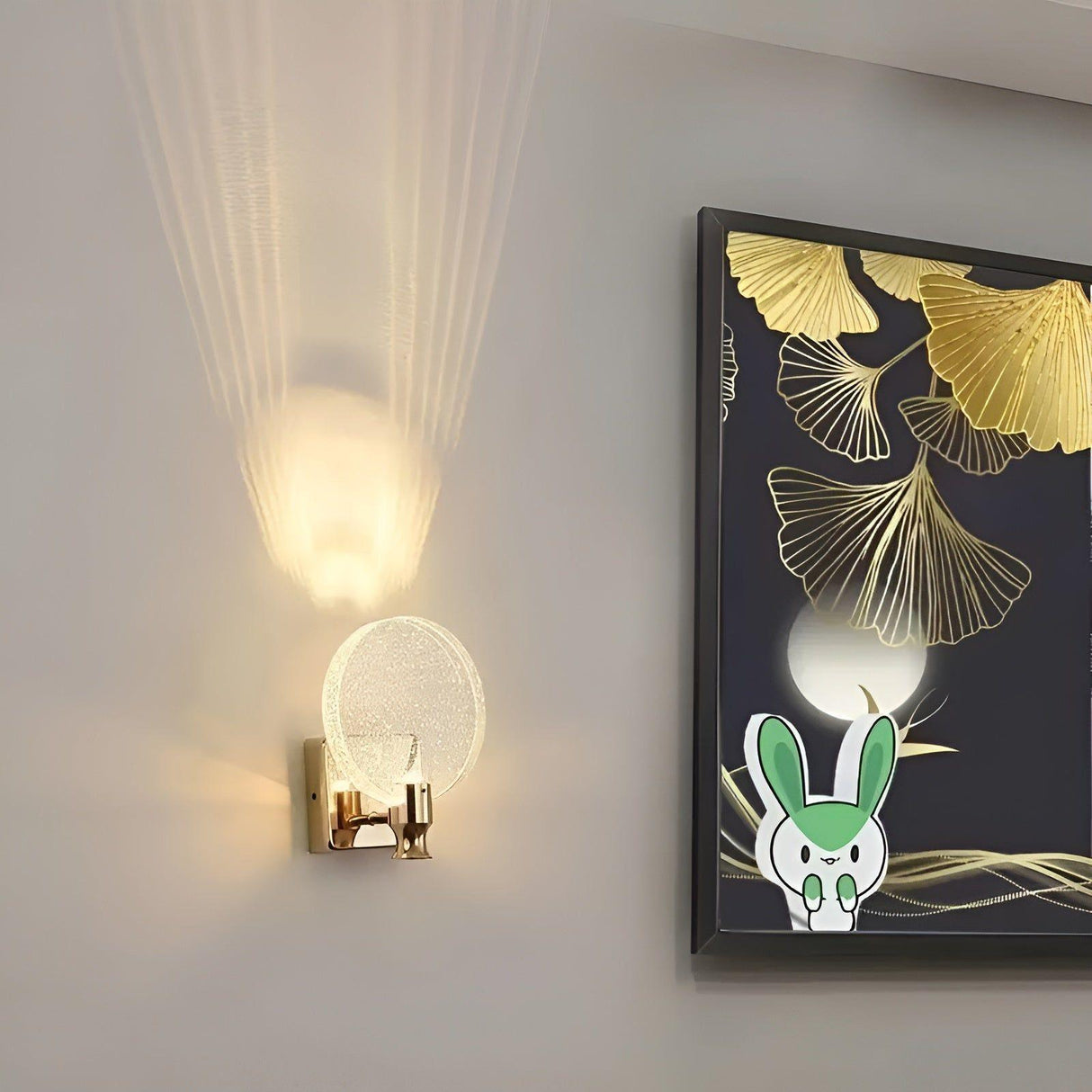 RadianceCrystal Light – Justerbar Lyxig Kristall Vägglampa Carvallo