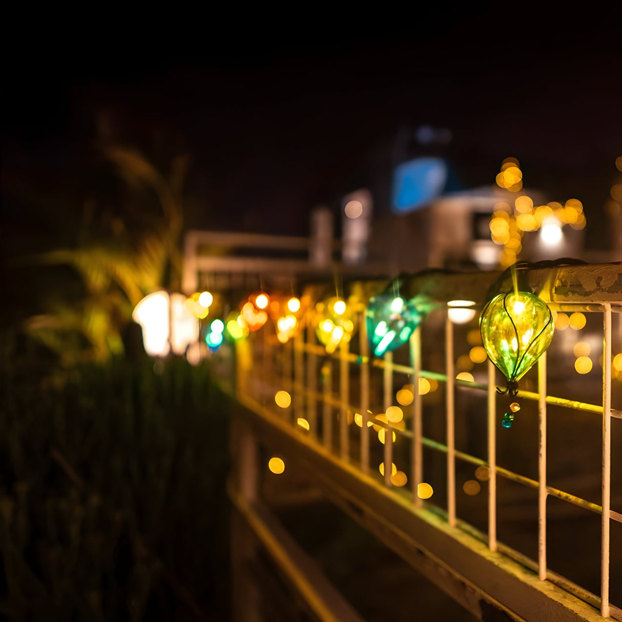 FeierFlare - Flerfärgad Hängande Ljussträng Carvallo