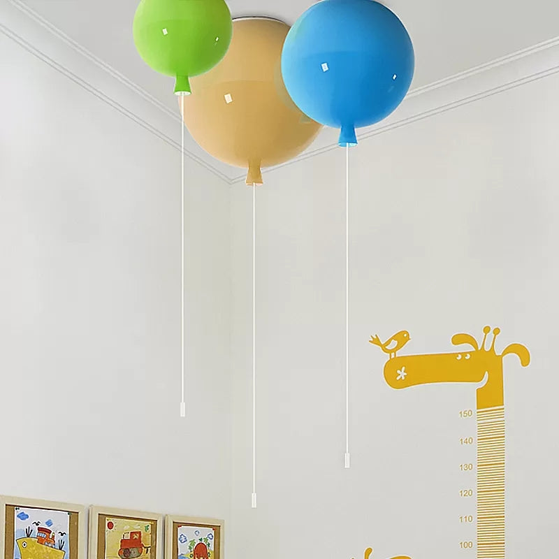 Ballong Plafondlampa Modern Stil Akryl Lampa för Hall Carvallo