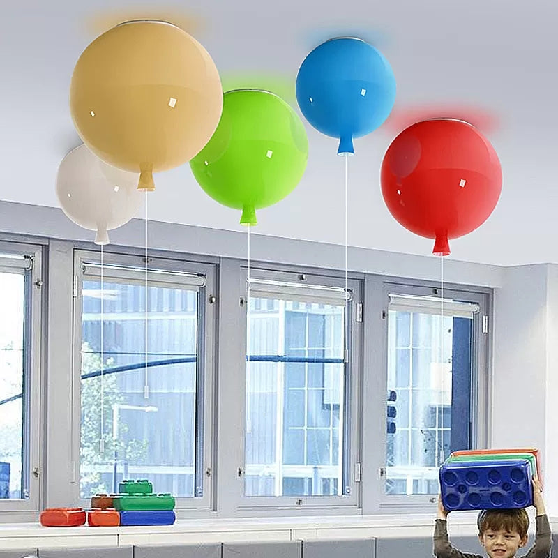 Ballong Plafondlampa Modern Stil Akryl Lampa för Hall Carvallo