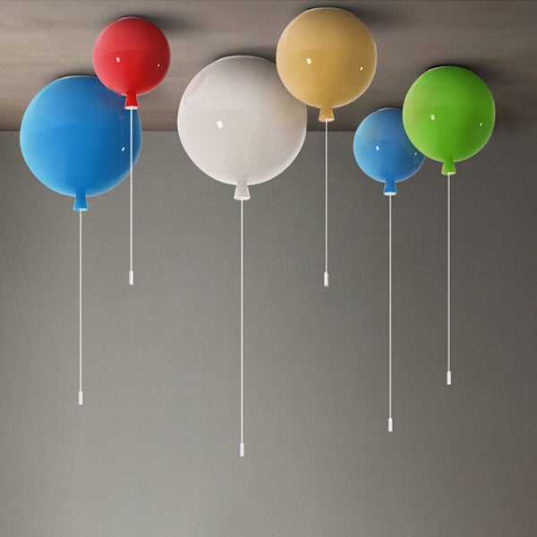 Ballong Plafondlampa Modern Stil Akryl Lampa för Hall Carvallo