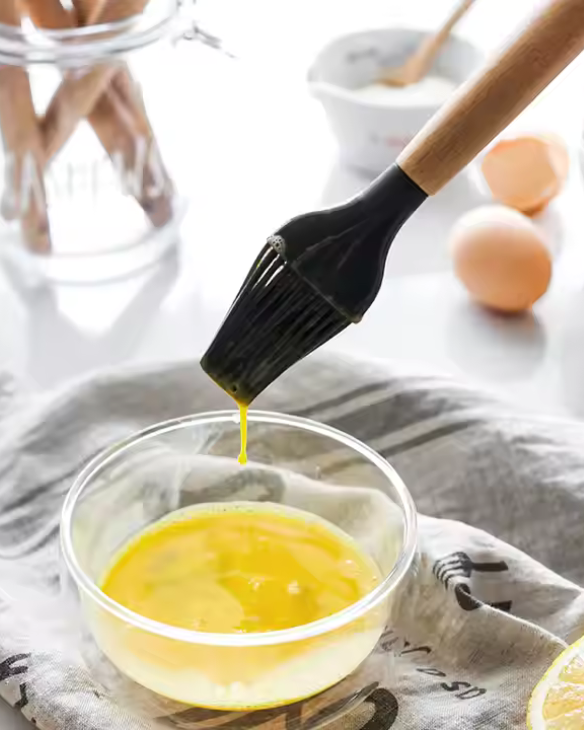 Carvallo – Miljövänligt Silikon Kökset med Bambu Handtag (12-delar) Carvallo