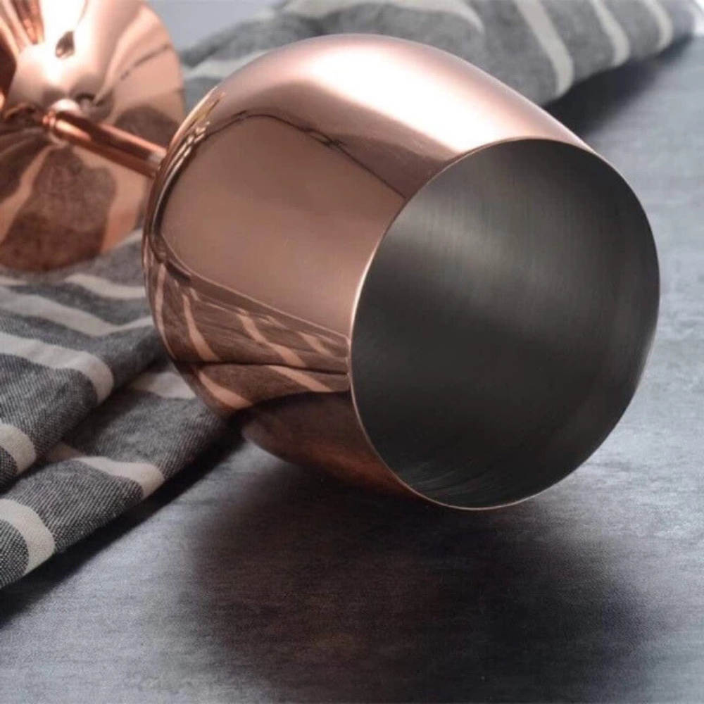 Glasstopp för champagne, rostfritt stål Carvallo