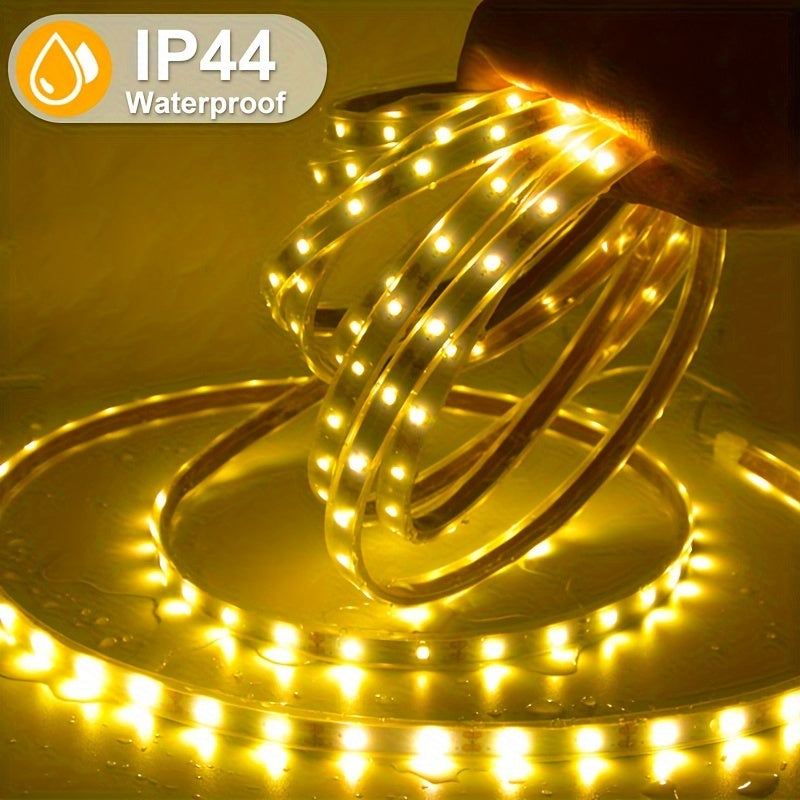 Carvallo Flexibel Solig LED-Ljusslang med fjärrkontroll | Kreativ utomhusbelysning | Energieffektiv & Väderbeständig Carvallo