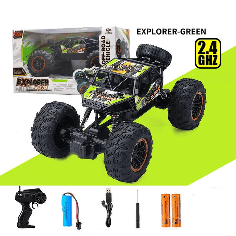 Fjärrstyrd Off-Road – 2.4G RC Buggy för Klättring och Terräng, All Terrain Toy Truck-Radiostyrt-BB-Hemnix