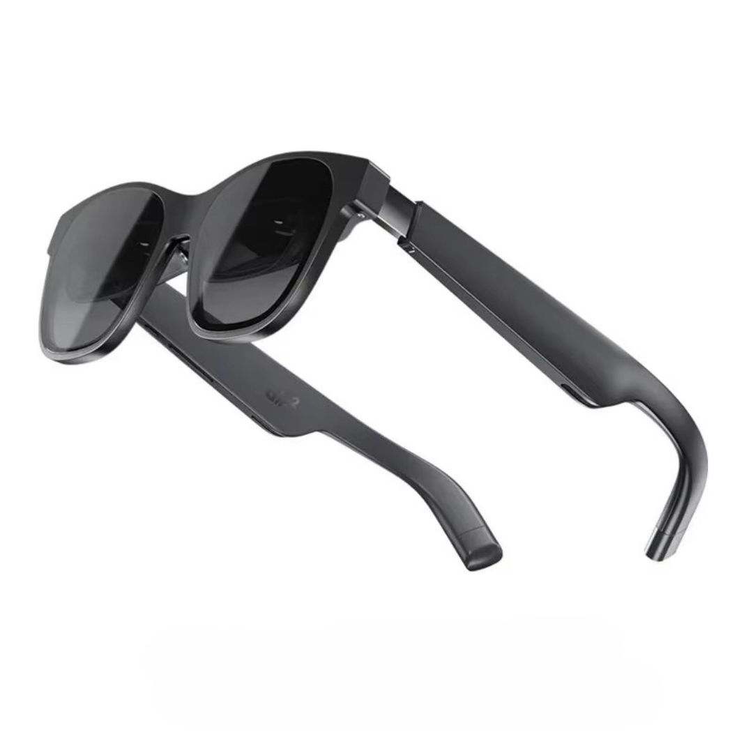 OptiView - Bärbara smarta AR-glasögon med 330 Tums Skärm 1080P HD 120Hz Lättvikt för Lång Användning-Solglasögon-BB-Hemnix