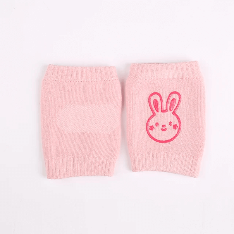 Mjuka Knäskydd för Barn-barn-BB-Djur-Rosa-Hemnix