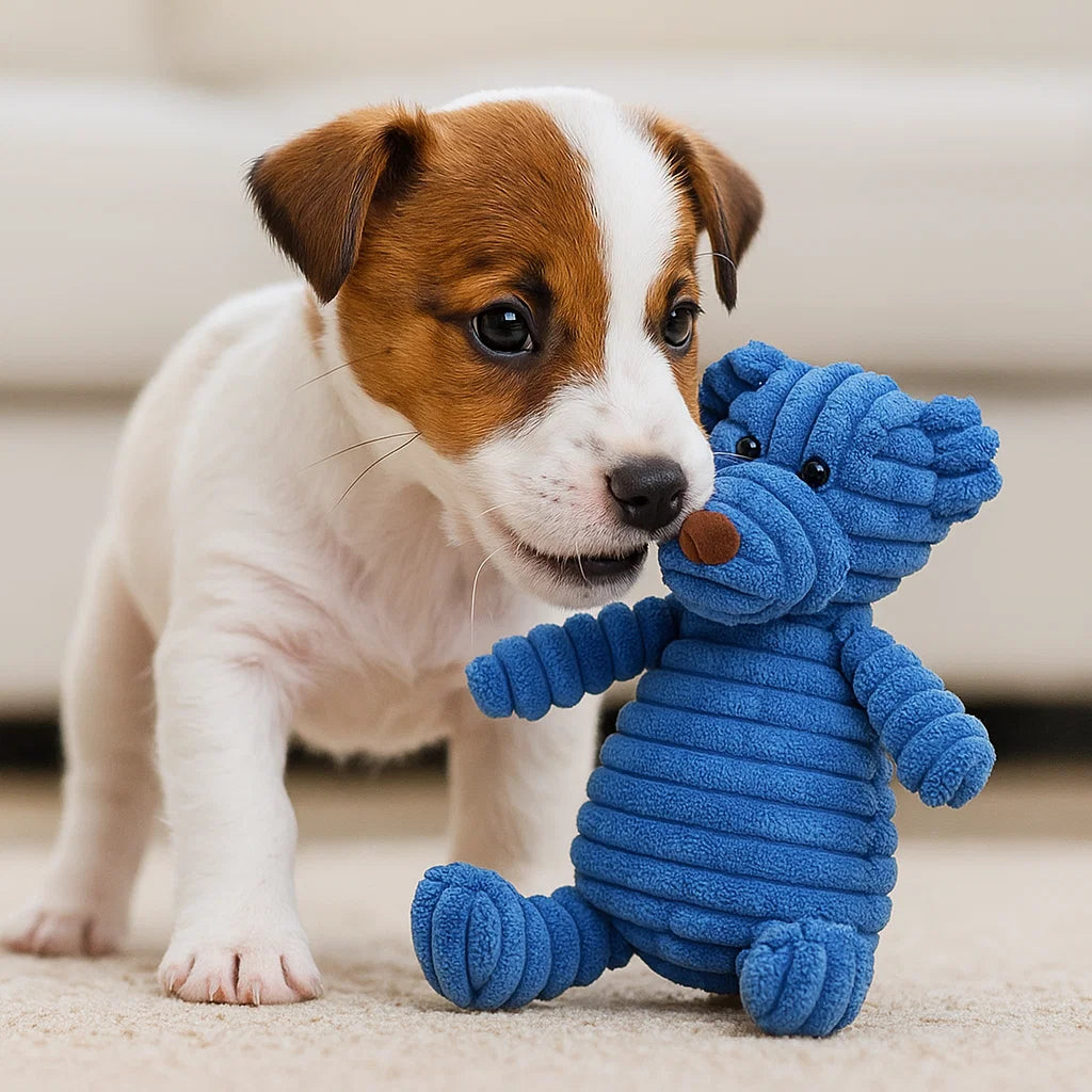 Hundleksak Pluffig Squeaky Tuggedyr Carvallo