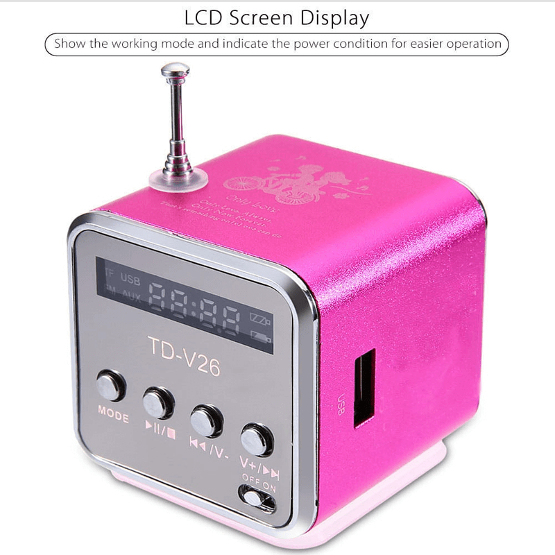 Mini Radio Bluetooth Högtalare-Kök-BB-Hemnix