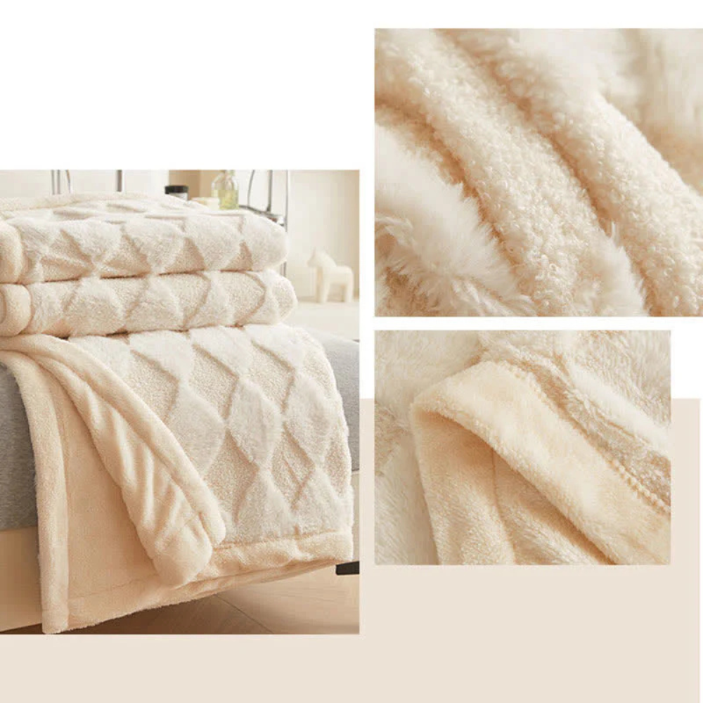 CozyWeave diamantfilt - Elegant soft-touch-komfort MILA Sverige