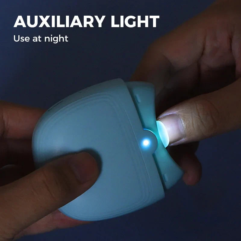 Elektrisk nagelklippare, automatisk nagelpolering trimning manicure Carvallo