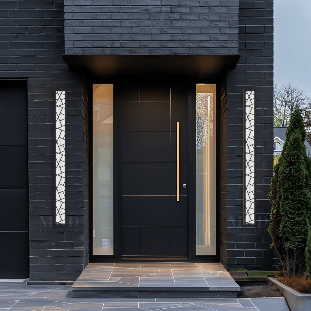 Vägglampa Modern Utomhus LED Panel Armatur Carvallo