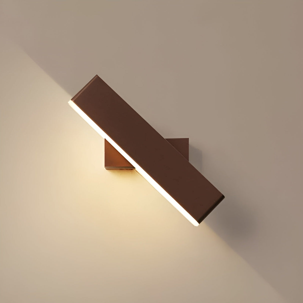OrbitBeam Ljus - Rotbar Minimalistisk LED Vägglampa Carvallo