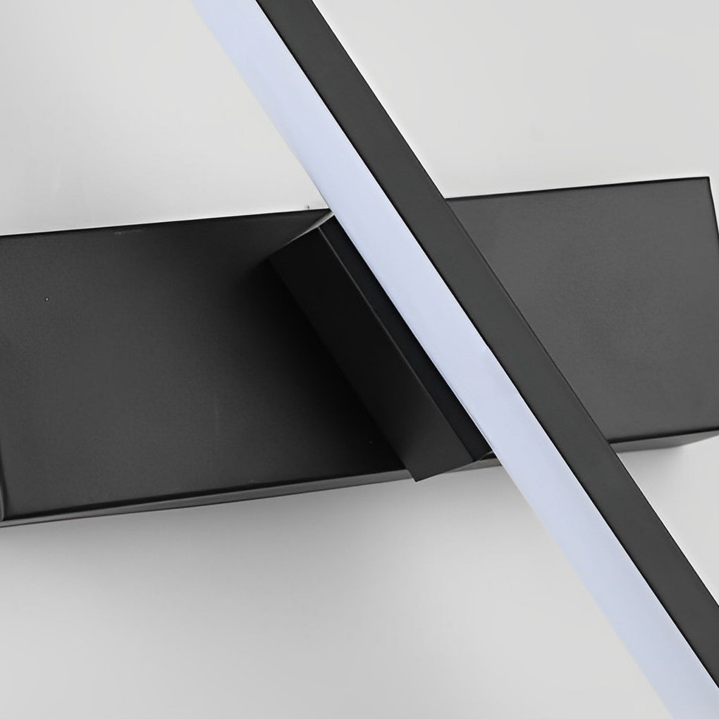 Draaibara LED-stripp Modern Vägglampa Väggsconces Belysning Carvallo