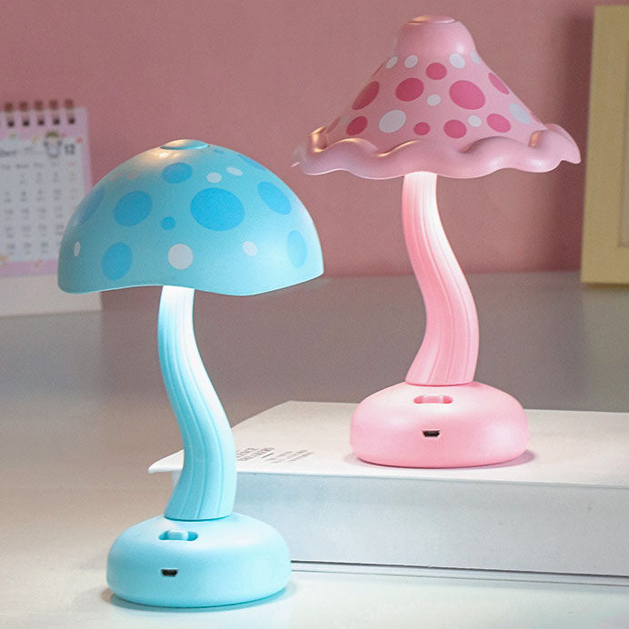Mushroom Magic | Modern Creative USB-uppladdningsbar LED-bordslampa för barn MILA Sverige