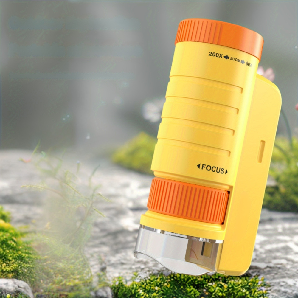 Mini Mikroskop med LED-lampa för Barn Carvallo